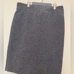 Nine West Black and White Pencil Skirt